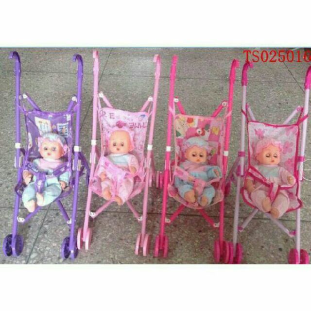 Xe đẩy búp bê cho bé