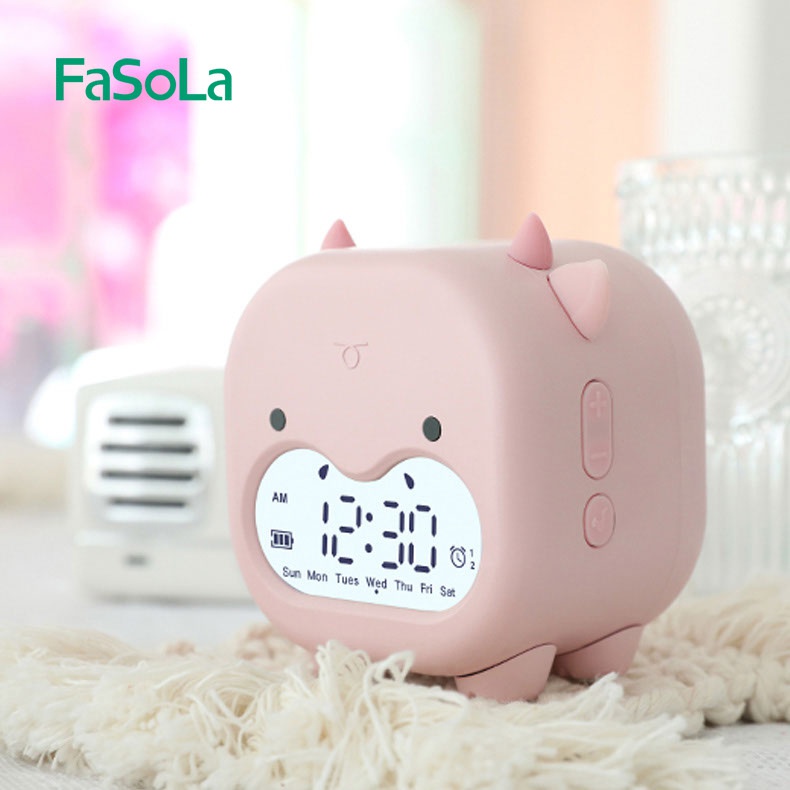 Đồng hồ báo thức bò ngố Dada FASOLA FSLDZ-504