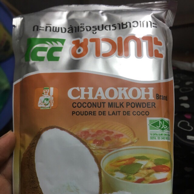 bột cốt dừa Chaokoh gói 60g