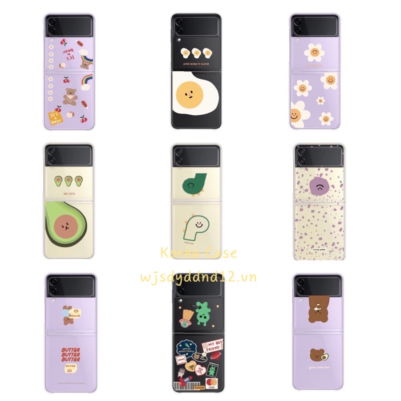 Korea Phone Case Samsung Galaxy Z Flip 3 Cute Korea Phone Case