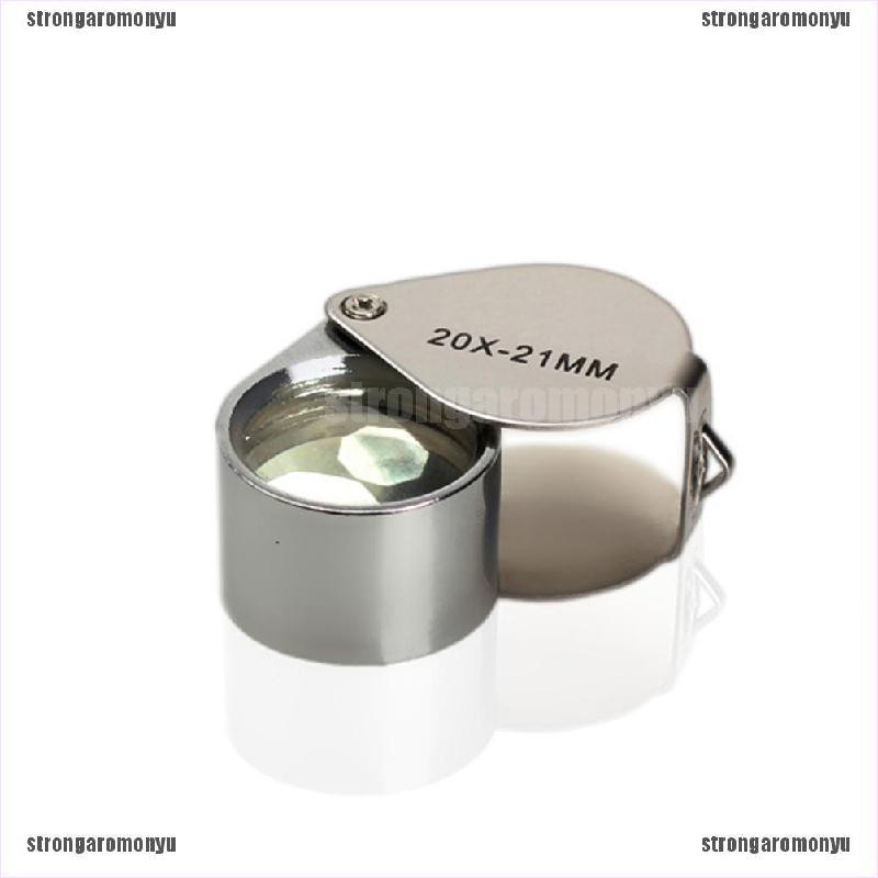 Kính Lúp Phóng Đại 20x21mm Gấp Gọn Tiện Dụng