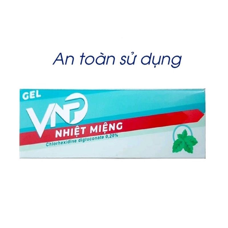 Gel Bôi Nhiệt Miệng VNP tuýp 10g