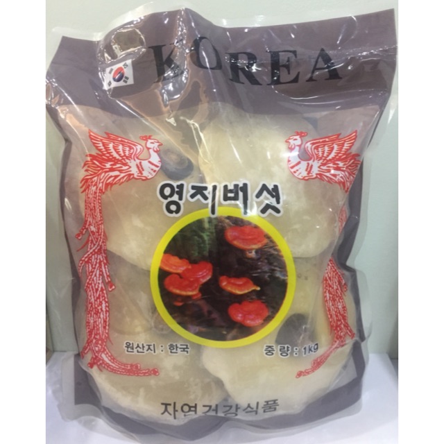 Ms14 Nấm linh chi núi loại đỏ Hàn quốc gói 1kg