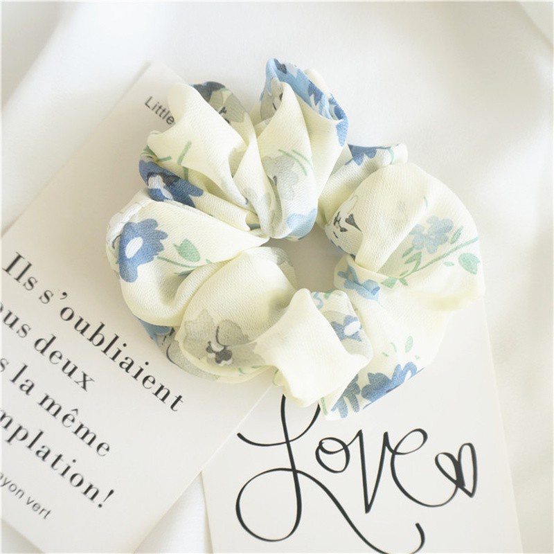 Dây Cột Tóc Chiffon Cỡ Nhỏ Thời Trang Xuân Hè Xinh Xắn Cho Nữ