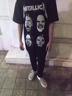 Áo Metallica còn size M