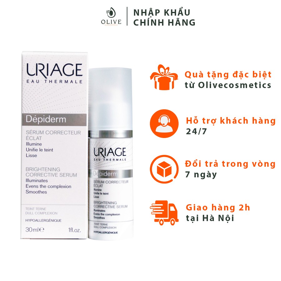 [HÀNG CHÍNH HÃNG] Tinh Chất Dưỡng Trắng Da Uriage Depiderm Serum Correcteur Eclat 30ml | BigBuy360 - bigbuy360.vn