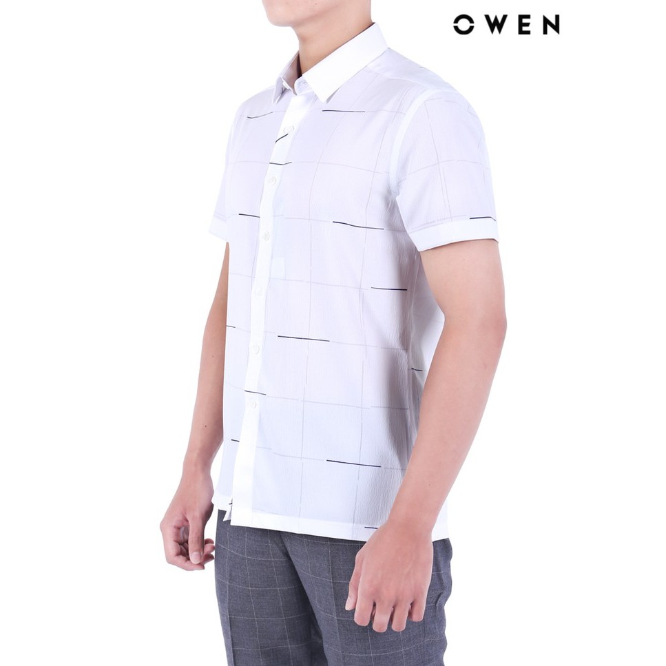 Áo sơ mi ngắn tay Owen Bodyfit - BA20785N | BigBuy360 - bigbuy360.vn