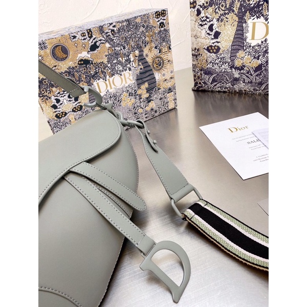 Túi xách Diỏr saddle yên ngựa sz 25 chất da thật