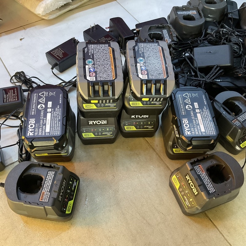 Sạc Ryobi 18V điện 120V hàng Mỹ 🇺🇸