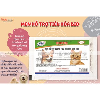 [FREESHIP] MEN HỖ TRỢ TIÊU HOÁ CHO CHÓ MÈO BIOTIC