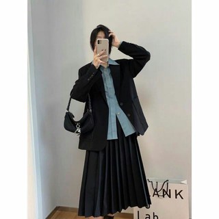 [Sale sốc] Chân Váy Bầu Xếp Ly Chất Đẹp (freesize)