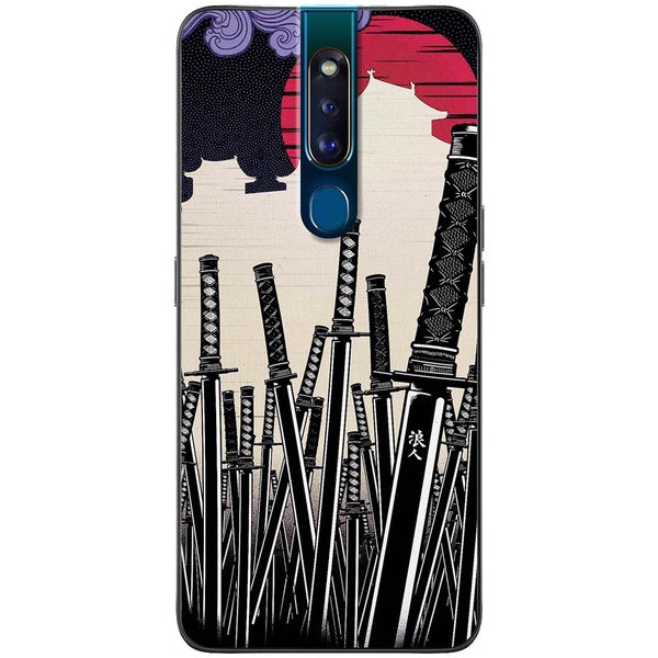 Ốp lưng dành cho Oppo F1s, F3, F3 Lite, F5, F7, F7 Youth, Oppo F9, F11, Oppo F11 Pro mẫu Kiếm trận