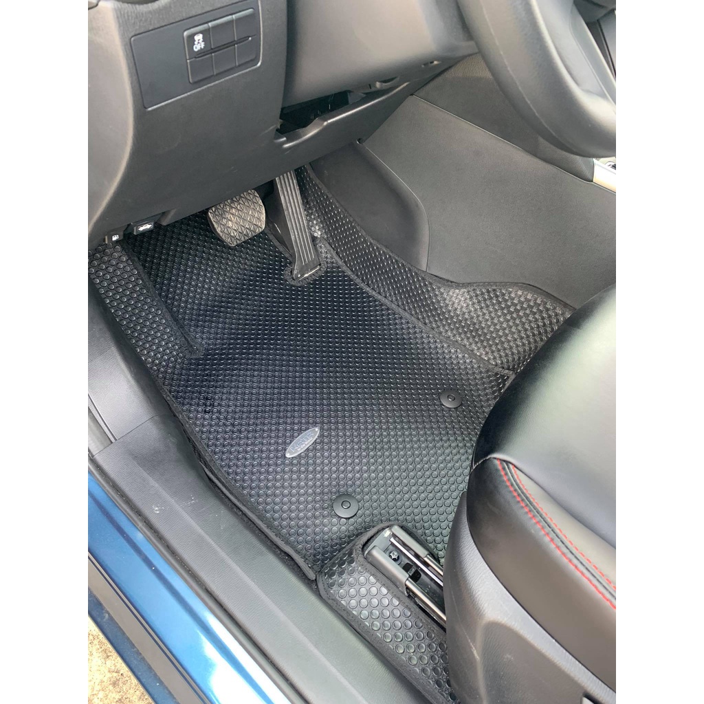 Thảm Lót Sàn Ô Tô KATA Cao Cấp Cho Xe Mazda 2  - Không mùi, Không ẩm mốc, Dễ dàng vệ sinh