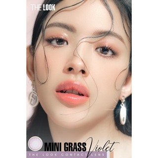 KÍNH ÁP TRÒNG PREMIUM  MINI GRASS VIOLET LIMITED