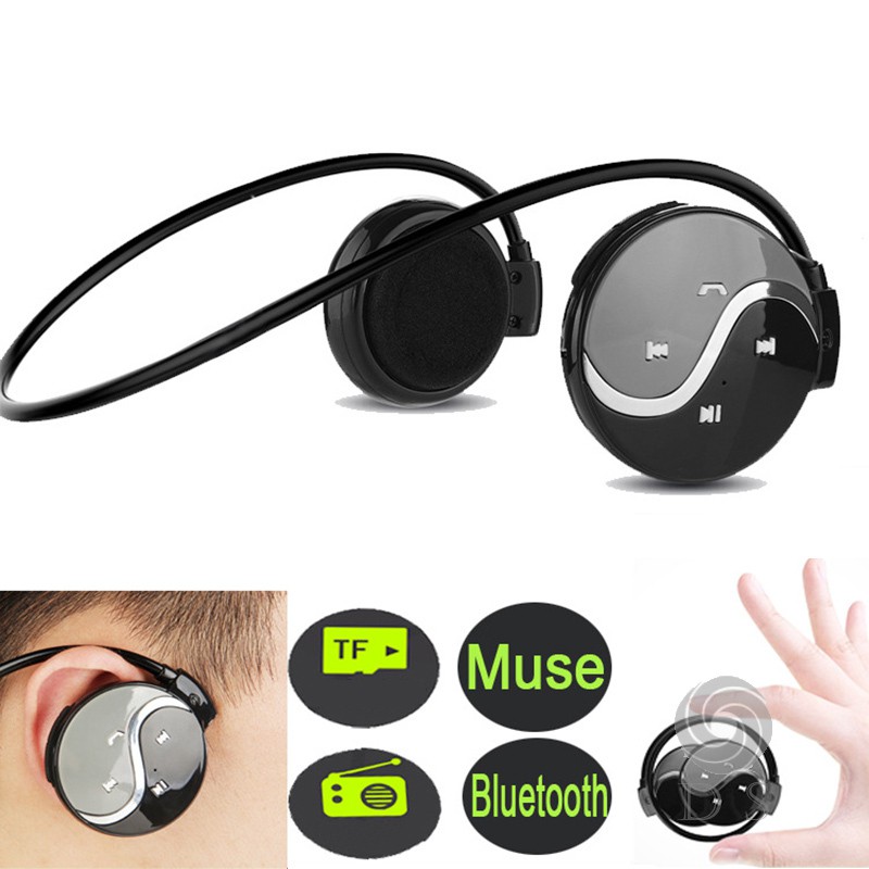 Bộ tai nghe chụp tai không dây nhỏ gọn kèm phụ kiện