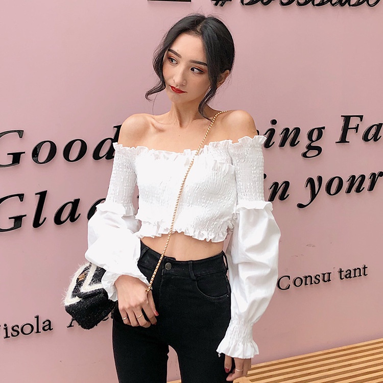ÁO NHÚN ĐẮP CHÉO TAY DÀI  - AK0022 | steven.factory