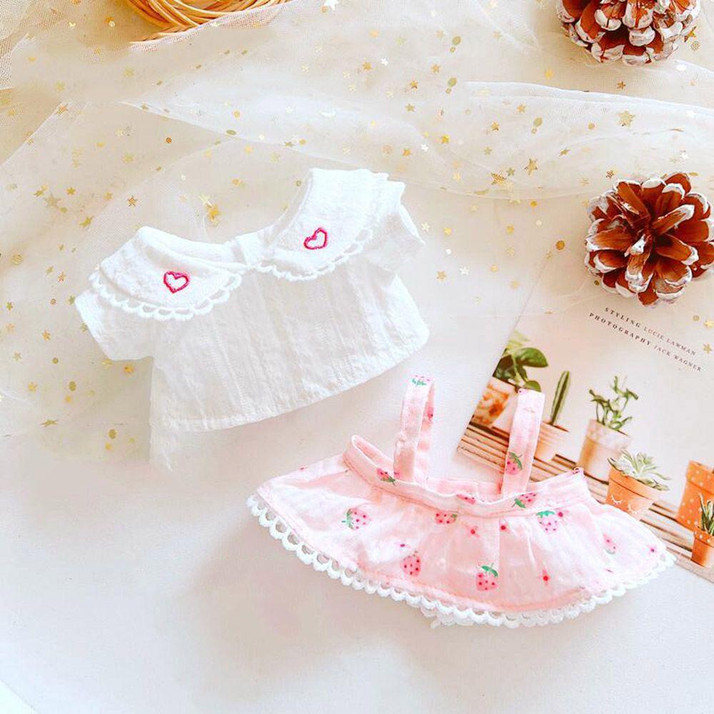 Đầm Hai Dây Họa Tiết Dâu Tây Xinh Xắn Cho Bé Gái