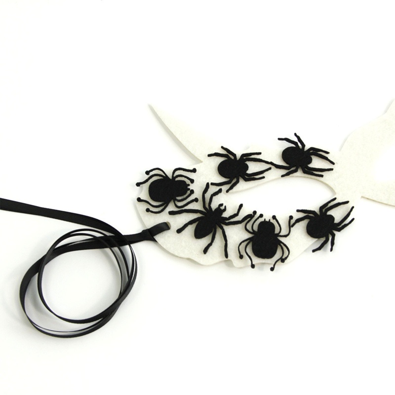 Mặt Nạ Nửa Mặt Hóa Trang Halloween Cho Nữ