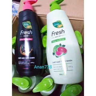 650g Dầu gội Fresh Bồ kết, Nha đam, Tinh dầu bưởi