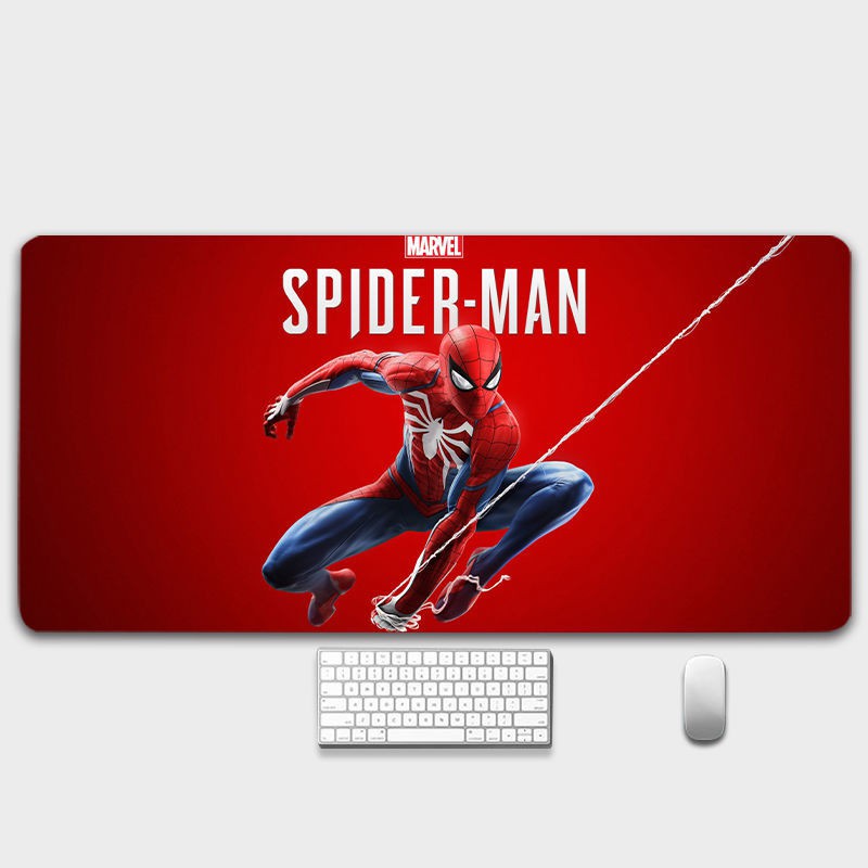 Tấm Lót Chuột Máy Tính Dày Dặn Họa Tiết Siêu Anh Hùng marvel / Người Nhện / Người Sắt Để Bàn Tùy Chỉnh Tiện Dụng