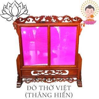Khung ảnh thờ đôi gỗ hương