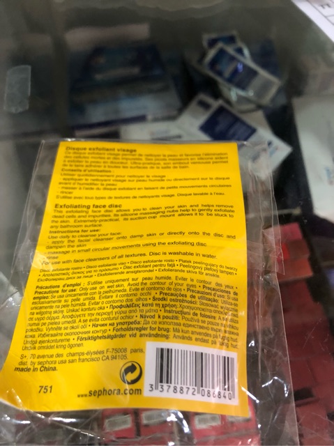 Miếng rửa mặt Pad Sephora chính hãng | BigBuy360 - bigbuy360.vn