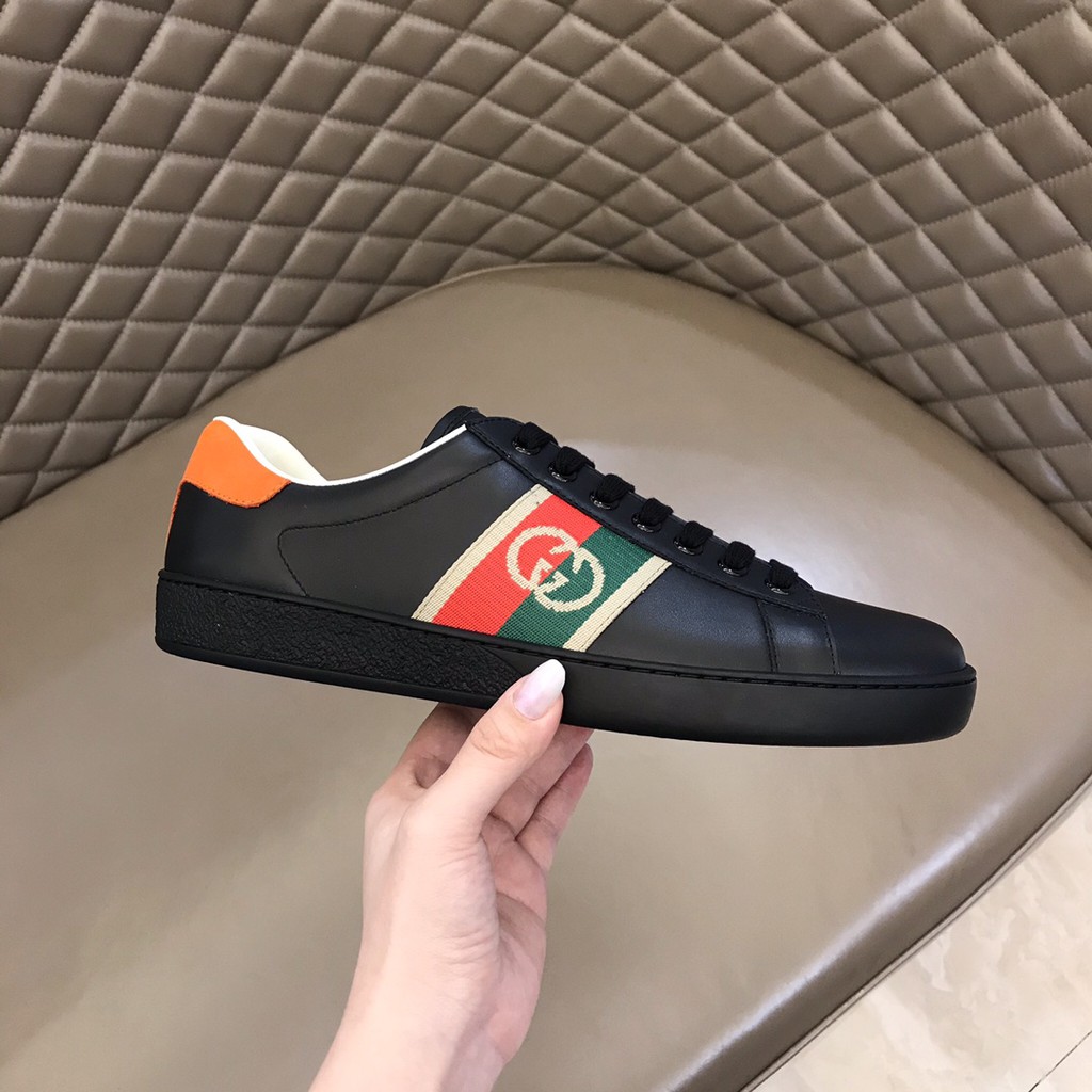 Già sneakers nam da thật GUCCI GG GC thiết kế năng động, thu hút và trẻ trung