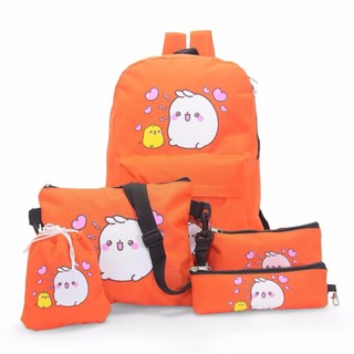 Set 5 Sản phẩm Molang Và Gà Piupiu Cao Cấp