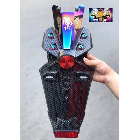 COMBO DÈ SAU CARBON EXCITER 150/ DÈ LỚN/ DÈ NHỎ / DÈ MALAY LỚN/ DÈ MALAY CARBON NHỎ