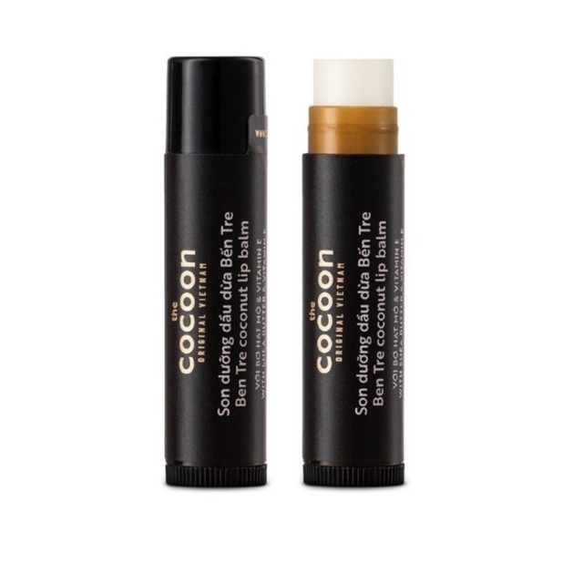 Son Dưỡng Môi Dầu Dừa Bến Tre Cocoon Coconut Lip Balm 5g