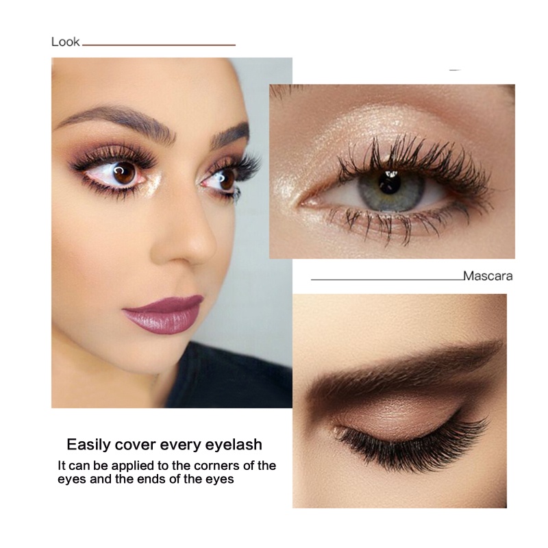 Mascara YOUYO Sợi Tơ 4D Màu Đen Chống Thấm Nước Chuốt Dày Mi