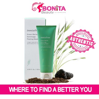Mặt Nạ Tẩy Tế Bào Chết INNISFREE GREEN BARLEY GOMMAGE PEELING MASK