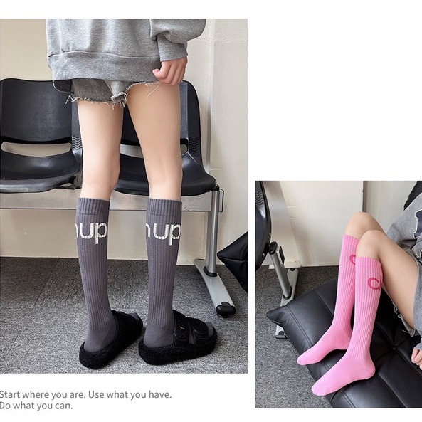 VỚ TẤT NỮ IN CHỮ CHUP.