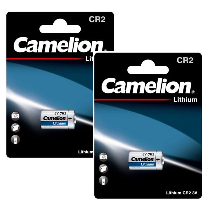 Pin CR2 Camelion CR2-BP1 Photo Lithium 3V chính hãng, Pin máy ảnh CR2 lithium 3V - vỉ 1 viên