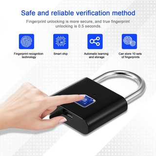 Ổ Khóa Vân Tay Mini Không Chìa Khóa Tiện Dụng Cho Tủ Auum1