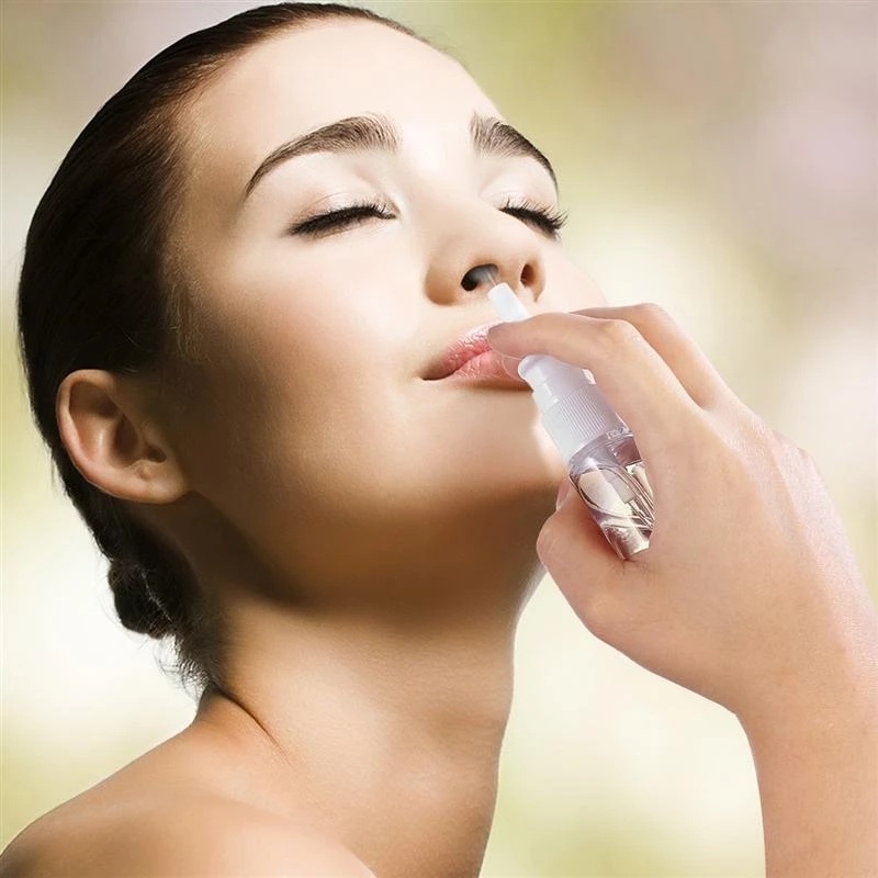 [Hàng mới về] Bình xịt mini 10 / 20 / 30ml trong suốt có nắp đậy chống rò rỉ / bụi bẩn tiện dụng