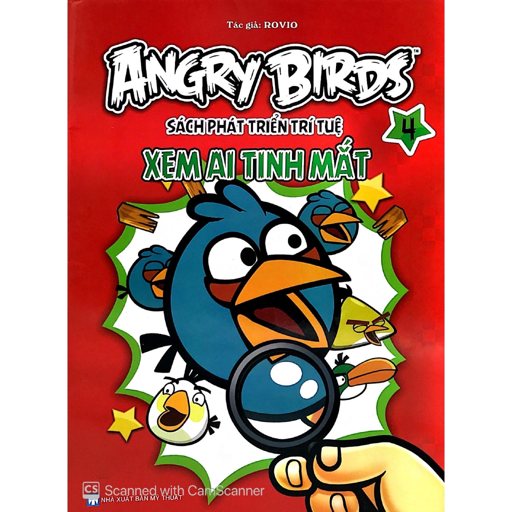 Sách - Angry Birds - Sách Phát Triển Trí Tuệ Xem Ai Tinh Mắt 4