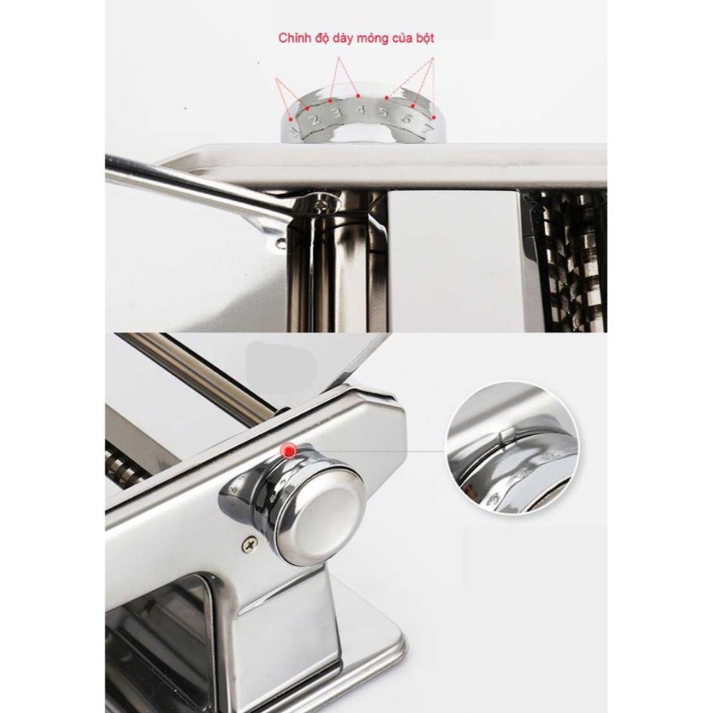 Khuôn làm bún, dụng cụ cán mì, bánh canh, bánh lọt tại nhà. Chất liệu inox cao cấp