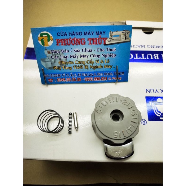 Bộ núm số máy may công nghiệp có khóa