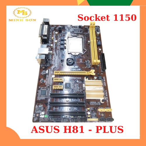 Main Asus H81-Plus- bo mạch máy tính