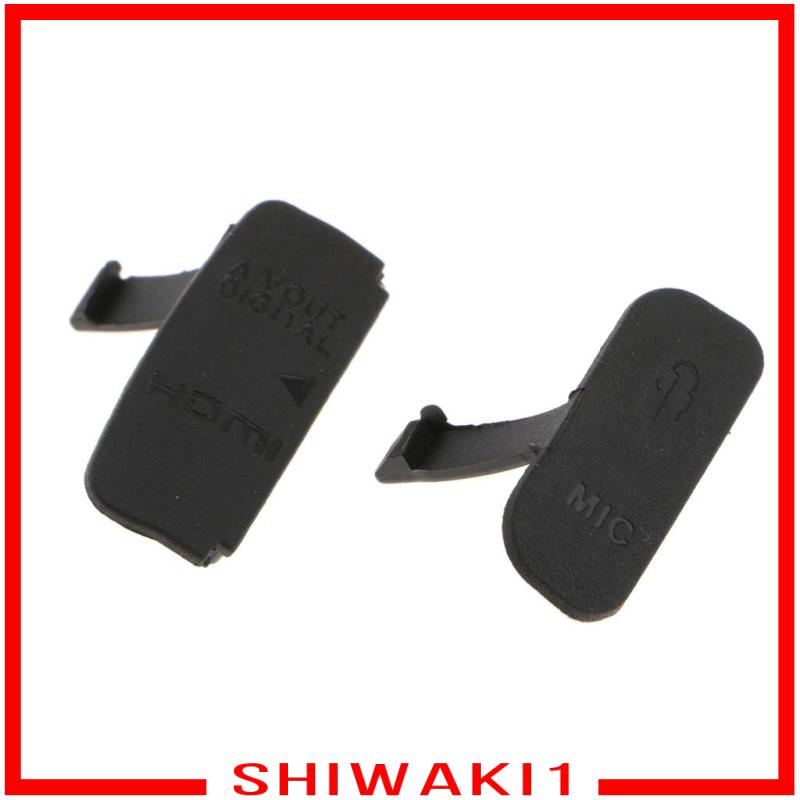 Nắp Đậy Cổng Micro AV OUT Bằng Cao Su Cho Canon EOS 600D Shiwaki1
