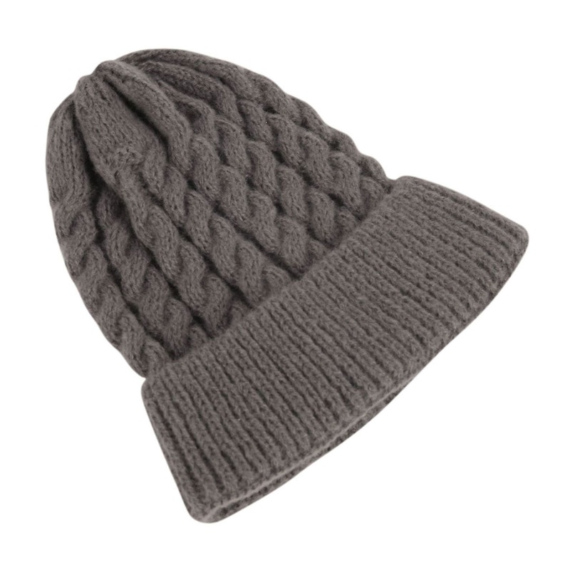 Mũ Beanie Đan Len Giữ Ấm Thời Trang Thu Đông Cho Bé 2-6 Tuổi