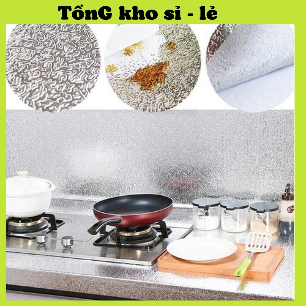 Cuộn Giấy Dán Bếp Tráng Nhôm Cách Nhiệt, Giấy Bạc Dán Bếp 2456 Tổng Kho Sỉ vp88