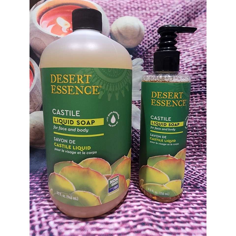 XÀ PHÒNG CASTILE ĐA NĂNG VỚI TRÀM TRÀ ÚC DESERT ESSENCE