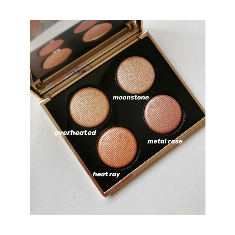 Phấn nhũ trang điểm bốn ô BOBBI BROWN nhiều màu lấp lánh tùy chọn