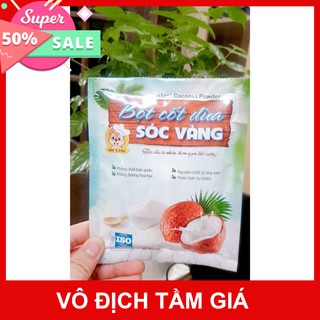 Bột cốt dừa SÓC VÀNG 50g