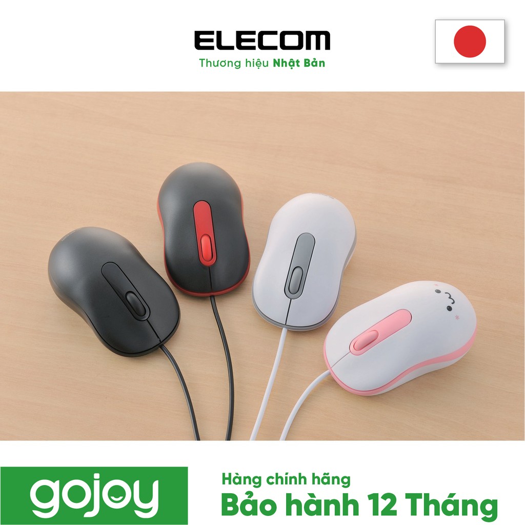 Chuột có dây ELECOM M-Y6URPN chính hãng- Bảo hành 12 tháng