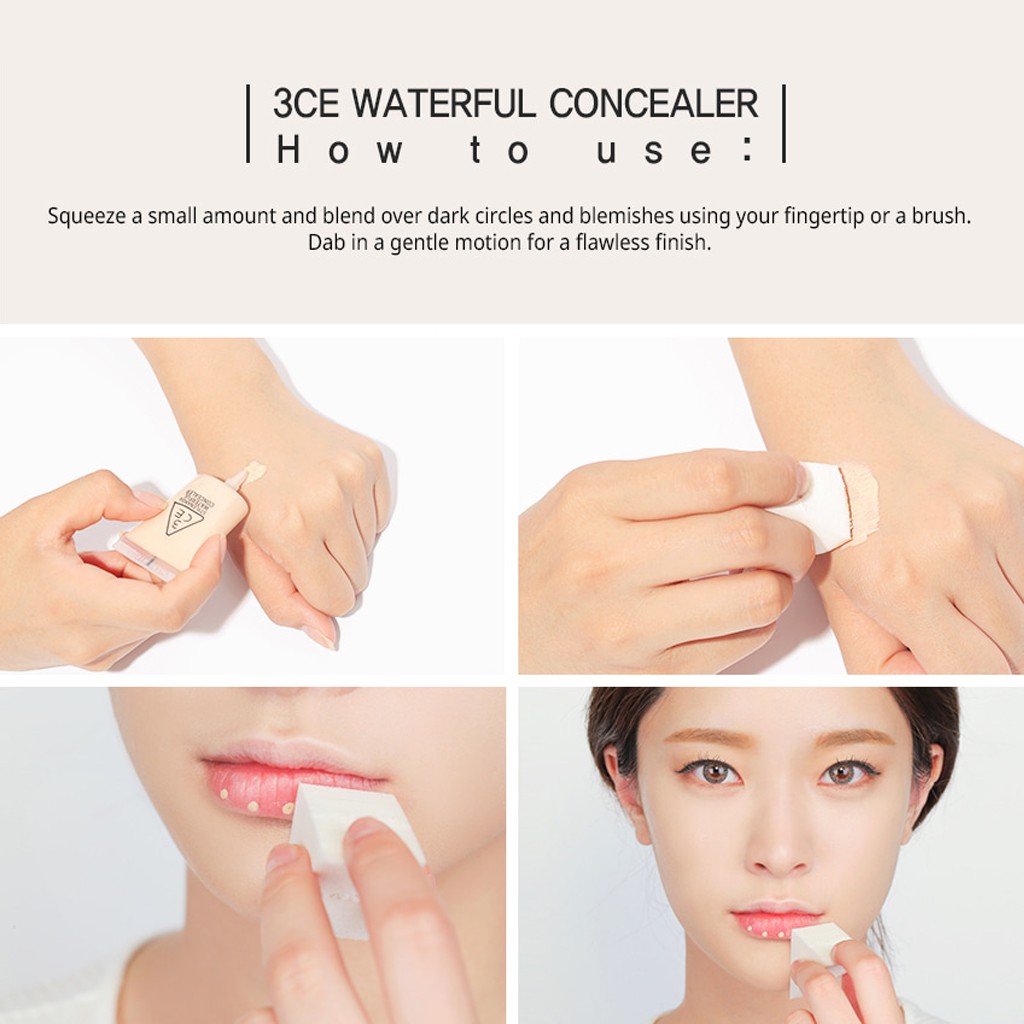 Kem Che Khuyết Điểm 3CE Dạng Lỏng 10ml | BigBuy360 - bigbuy360.vn