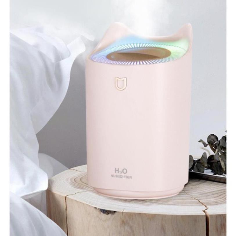 🎀Hàng Cao Cấp🎀MÁY PHUN SƯƠNG TẠO ẨM HUMIDIFIER  - BH 3 THÁNG🎀Máy Phun Sương Tạo Độ Ẩm Xông Tinh Dầu 3 LÍT