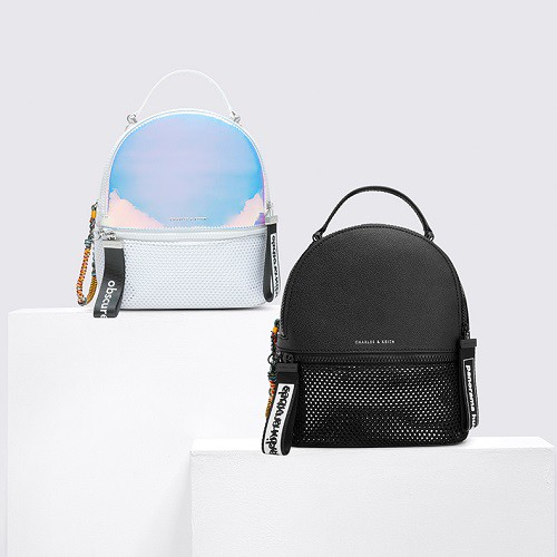 Balo Charles & Keith Mini Phối Lưới 4297